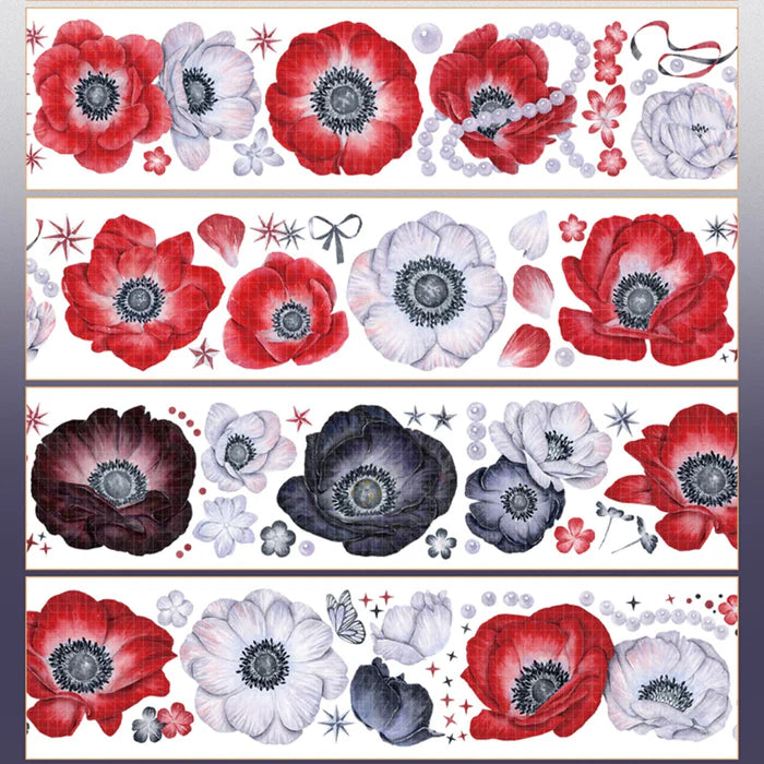 Floral Pet Tape Phantom Lotus Gothic