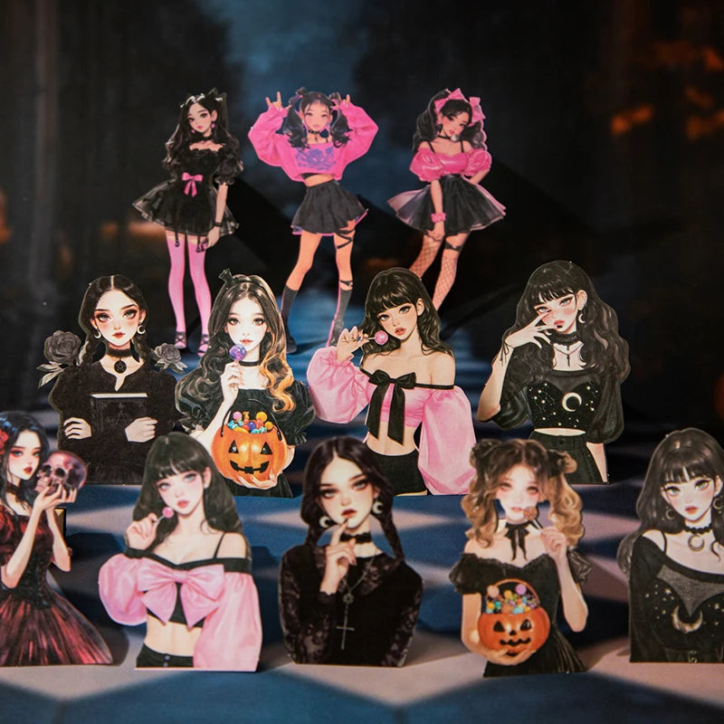 Luna Party Series Vintage Gothic Girl Character