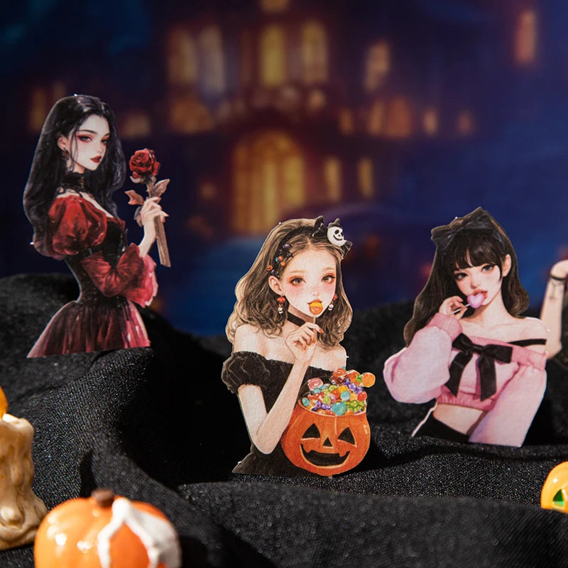 Luna Party Series Vintage Gothic Girl Character