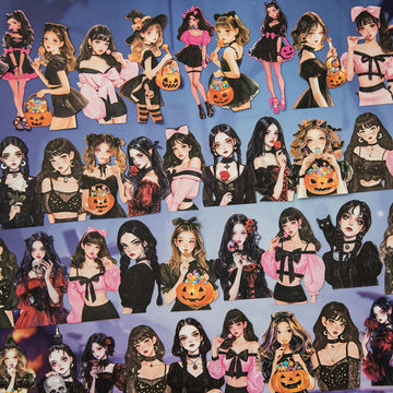 Luna Party Series Vintage Gothic Girl Character