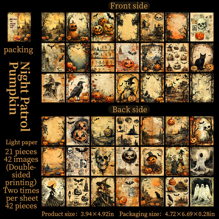 Ghost Craft Paper Halloween Notes Set