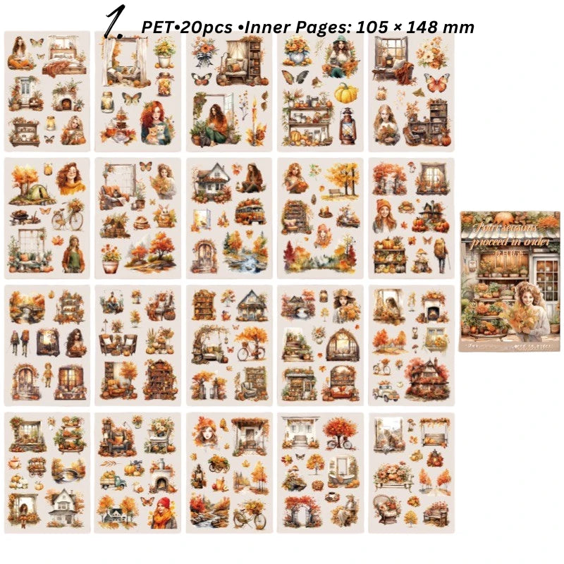 Four Seasons Order Sticker Book