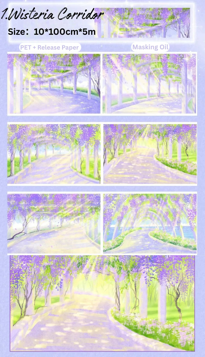 Wisteria Corridor