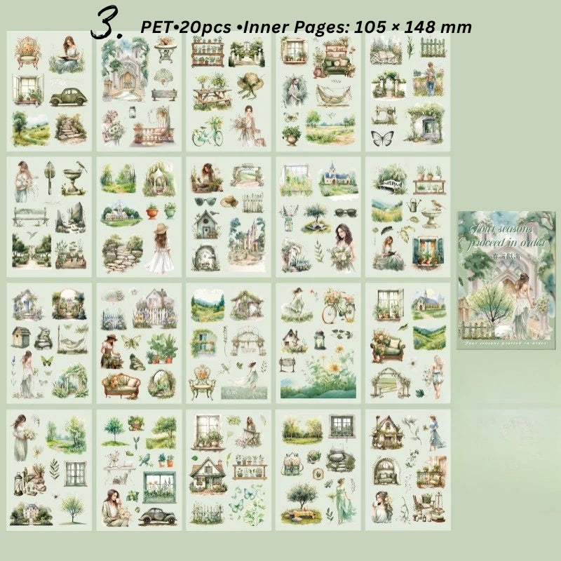 Four Seasons Order Sticker Book
