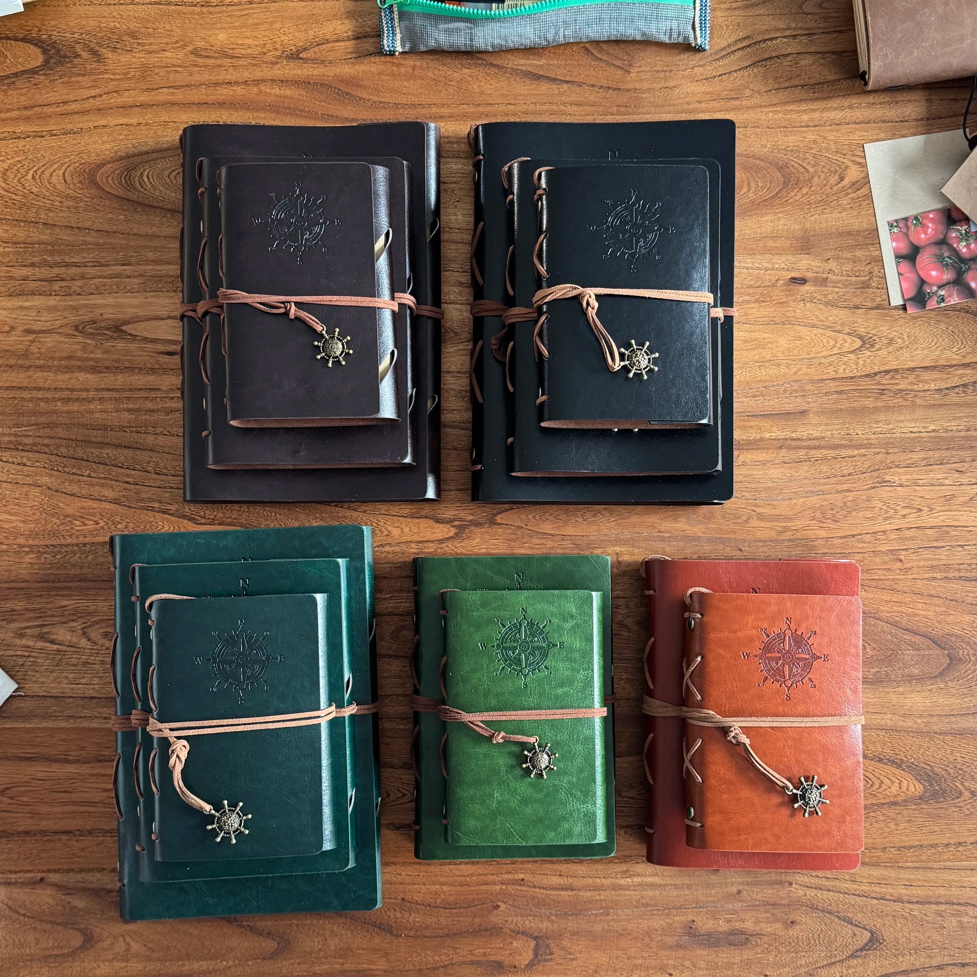 A5 A6 A7 Vintage Loose-Leaf Journal Notebook