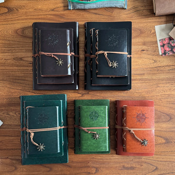 A5 A6 A7 Vintage Loose-Leaf Journal Notebook