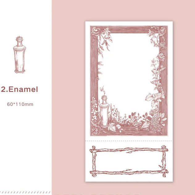 Vintage Writing Paper Leaflet Series