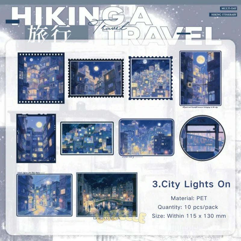 Hiking Trip Series Stickers