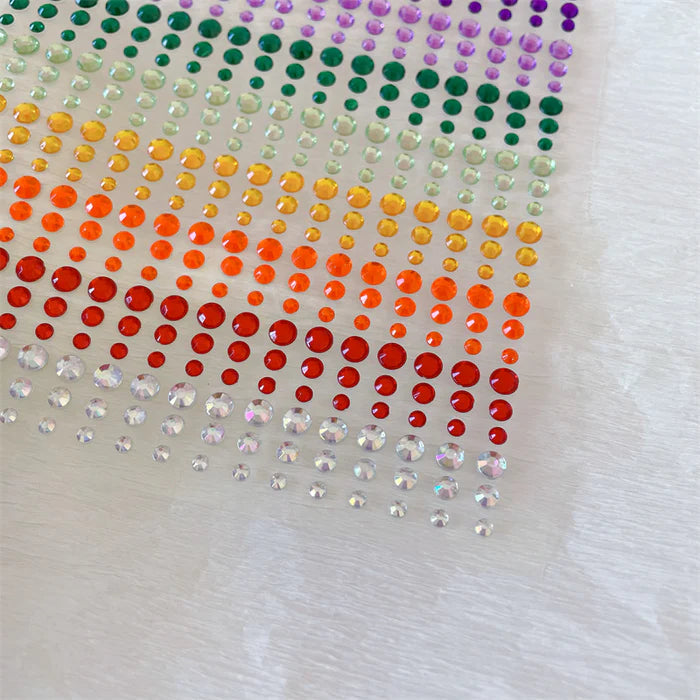 3D Crystals Stickers Fashion Basics Backgrounds
