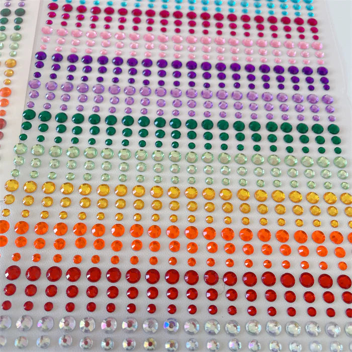 3D Crystals Stickers Fashion Basics Backgrounds