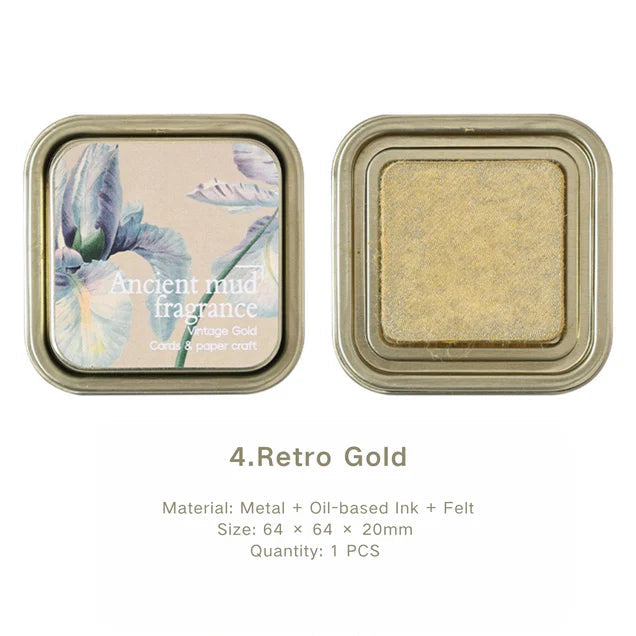 Vintage Ink Pad Ancient mud fragrance Series