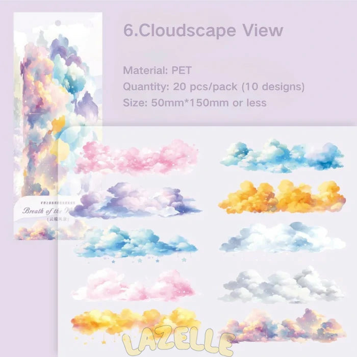 Scenery Landscape Stickers Breath of the Wildemess