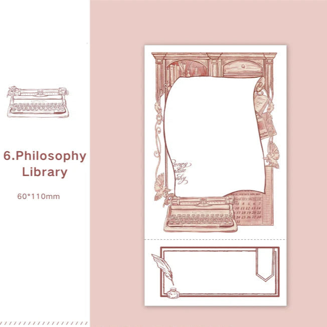 Vintage Writing Paper Leaflet Series