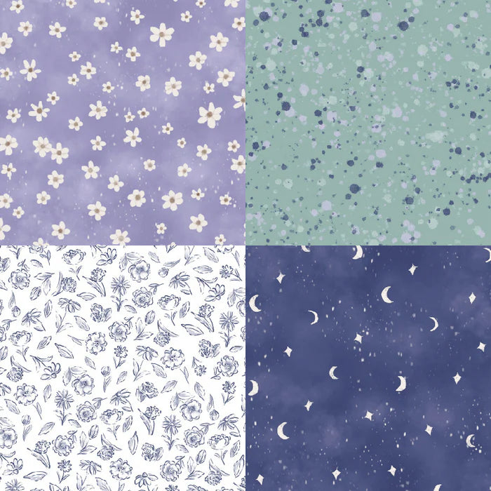 Background Paper Mauve World Floral Texture