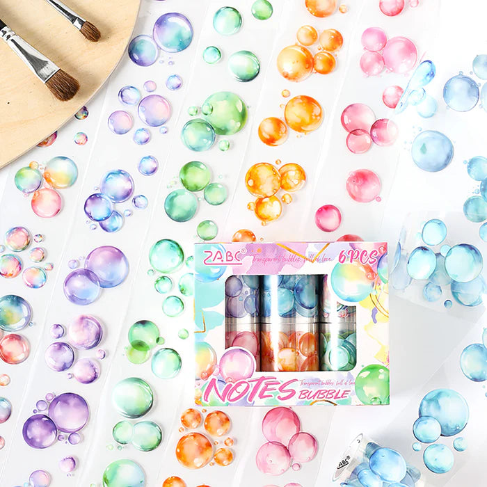Bubble Tape PET Tape Set Watercolor Bubble Series