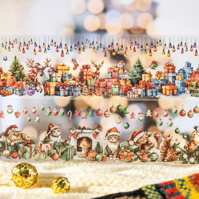Christmas Scenery PET Tape Christmas Day Series