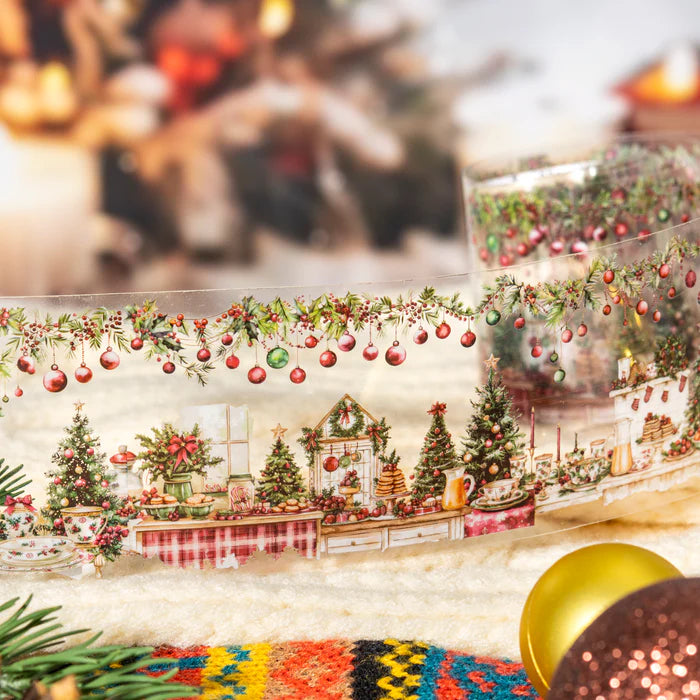 Christmas Scenery PET Tape Christmas Day Series