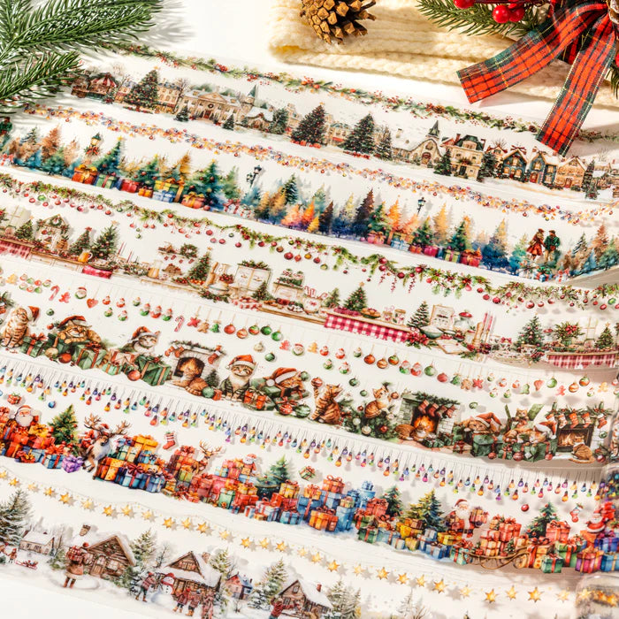 Christmas Scenery PET Tape Christmas Day Series
