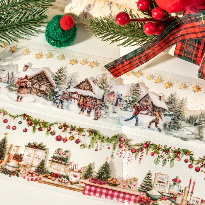 Christmas Scenery PET Tape Christmas Day Series