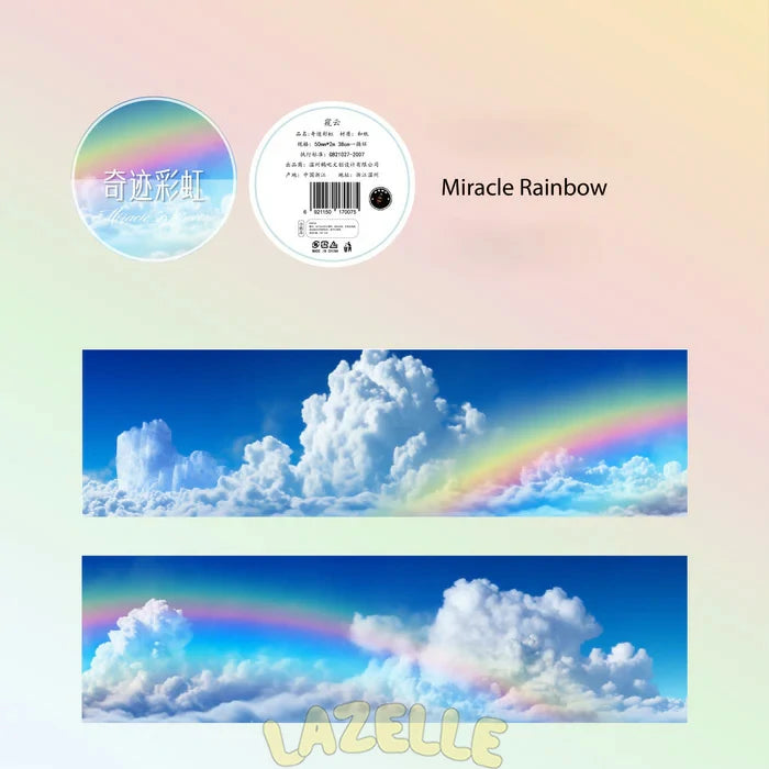 Sky Dream Cloud Series Washi Tapes Weather Theme Craft Supplies