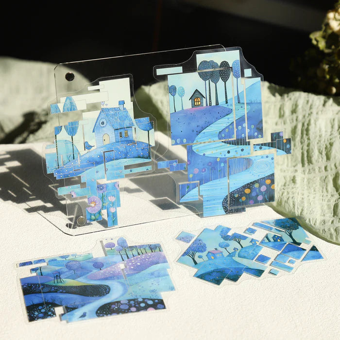 Dreams PET Stickers Dreams Fragmented Shadows Weaving