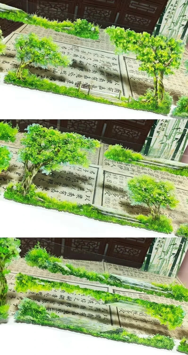 Tree/Meadows PET Tape-Scene Crafting