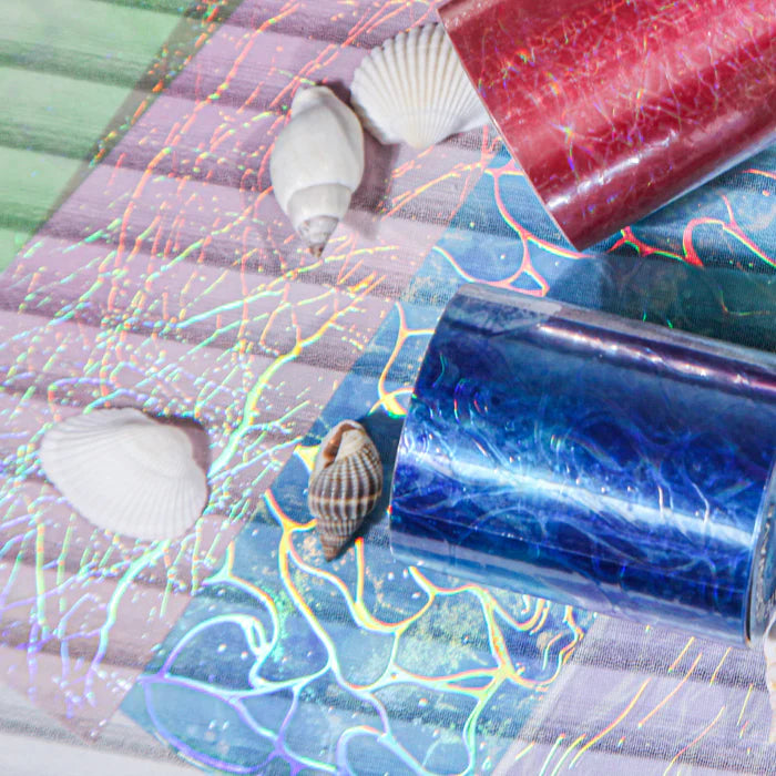 Emerald Green Ocean-Themed Microwave Tape
