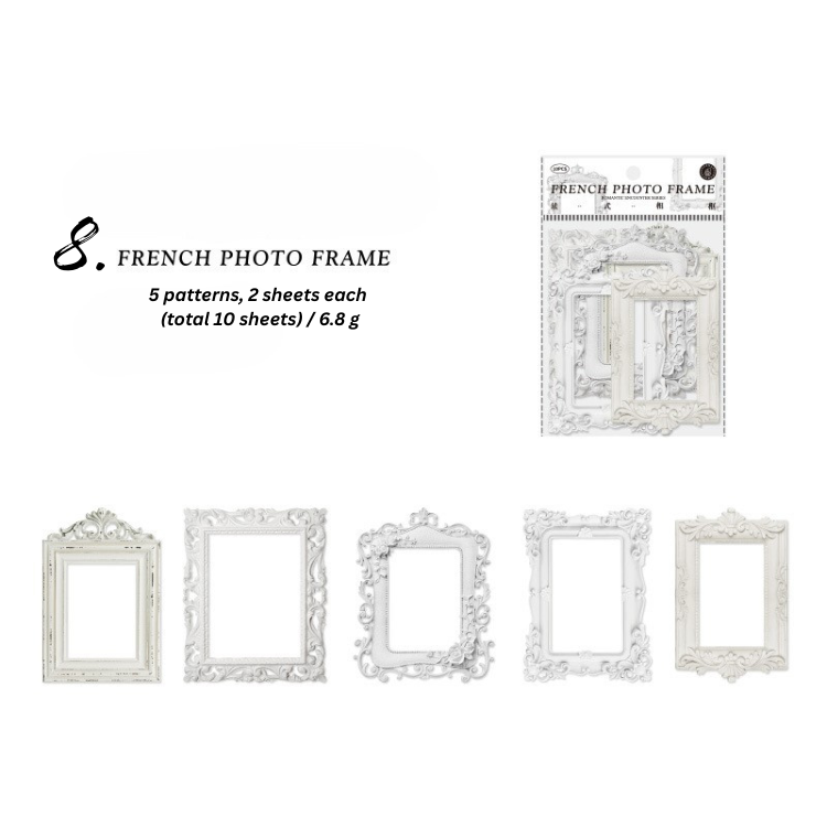 Cutout Flowers Frame Collage Card
