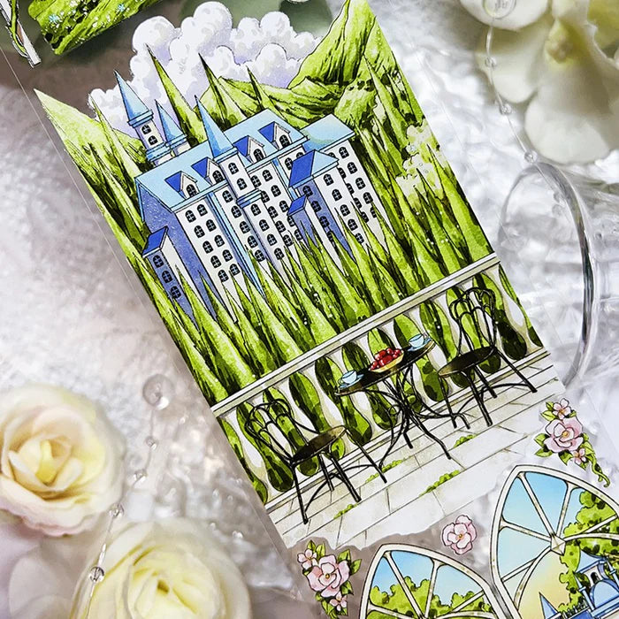 Scenery PET Tape Garden Castle Series