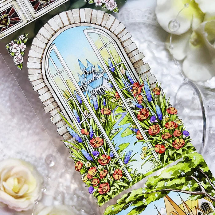 Scenery PET Tape Garden Castle Series