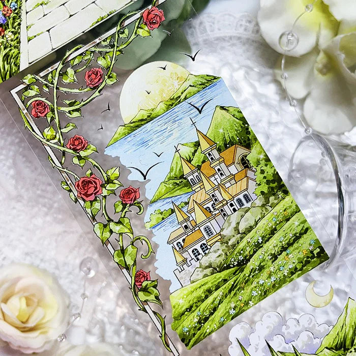 Scenery PET Tape Garden Castle Series