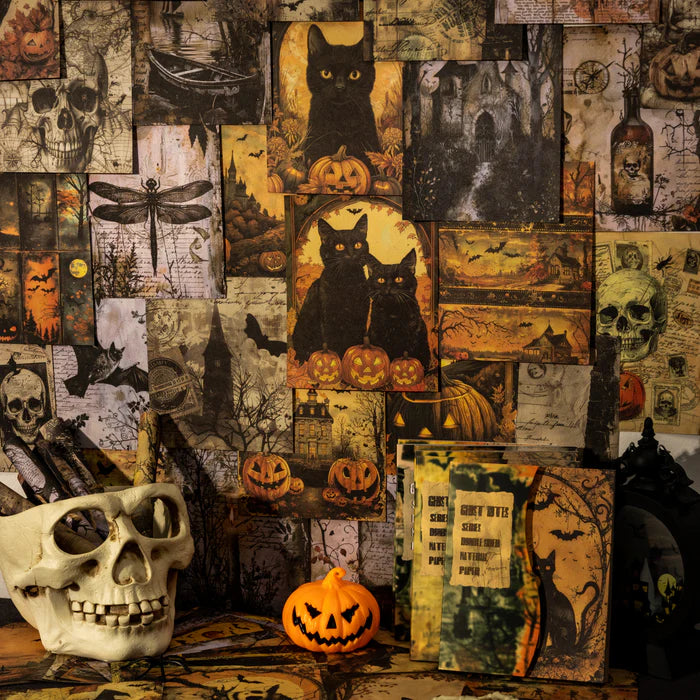 Ghost Craft Paper Halloween Notes Set