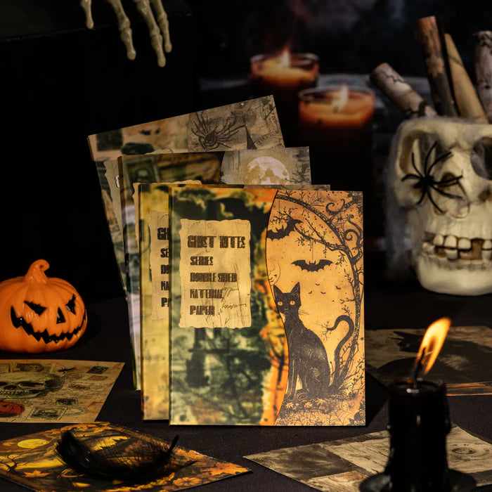 Ghost Craft Paper Halloween Notes Set