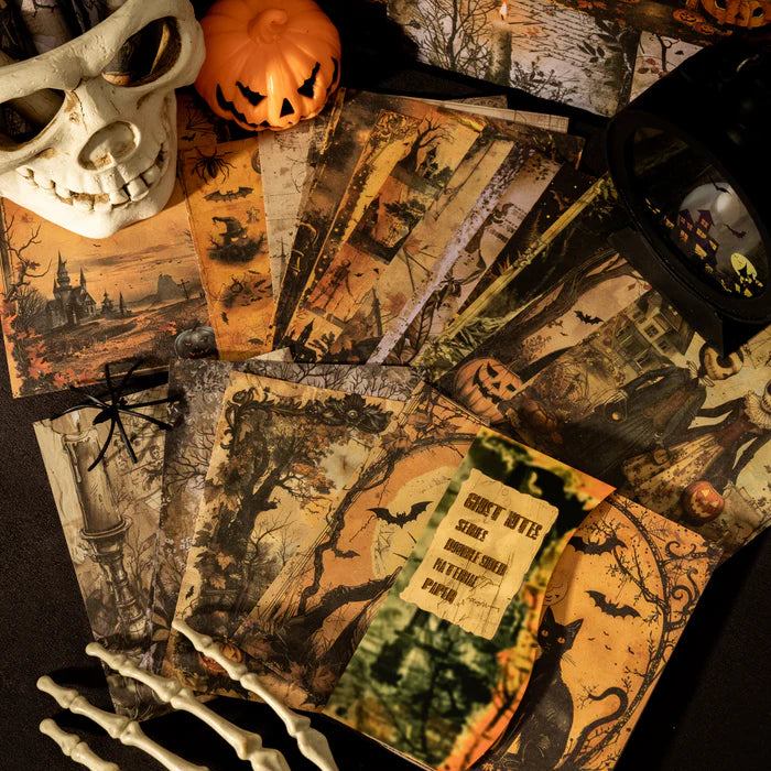 Ghost Craft Paper Halloween Notes Set