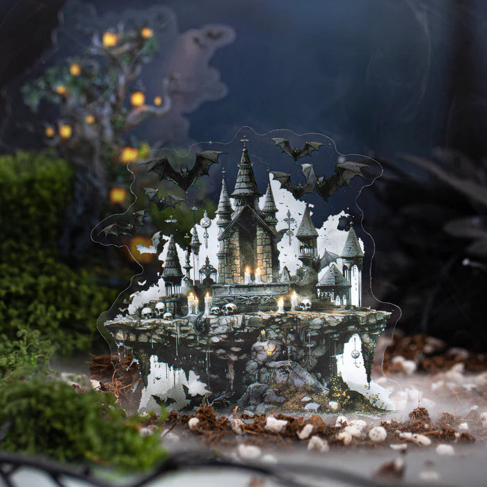 Gothic Scenery Creation Stickers Abandoned City