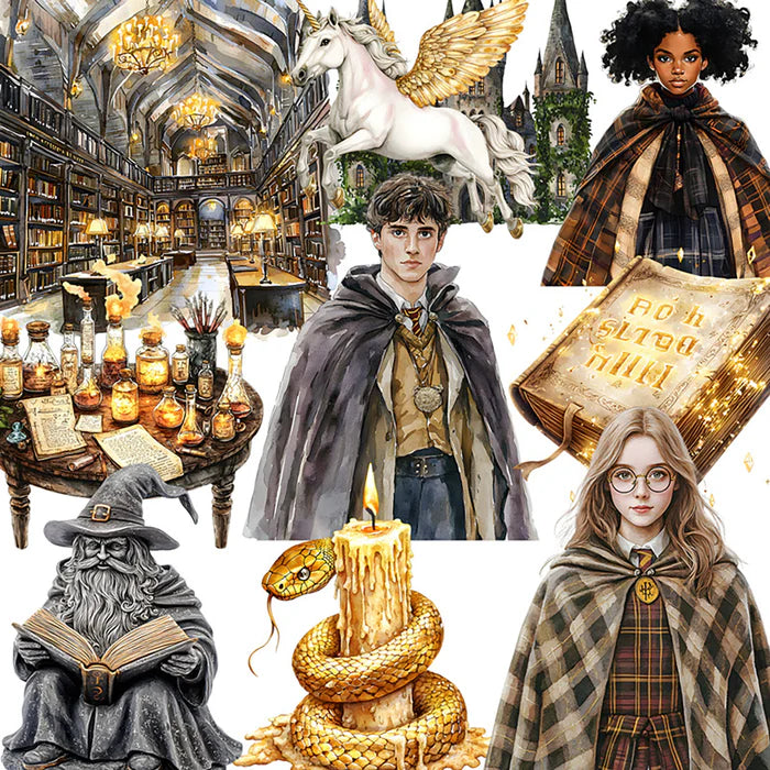 Magic Stickers Wizard School Series