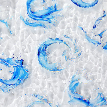 Natural Water Series PET Hot Stamping Sticker