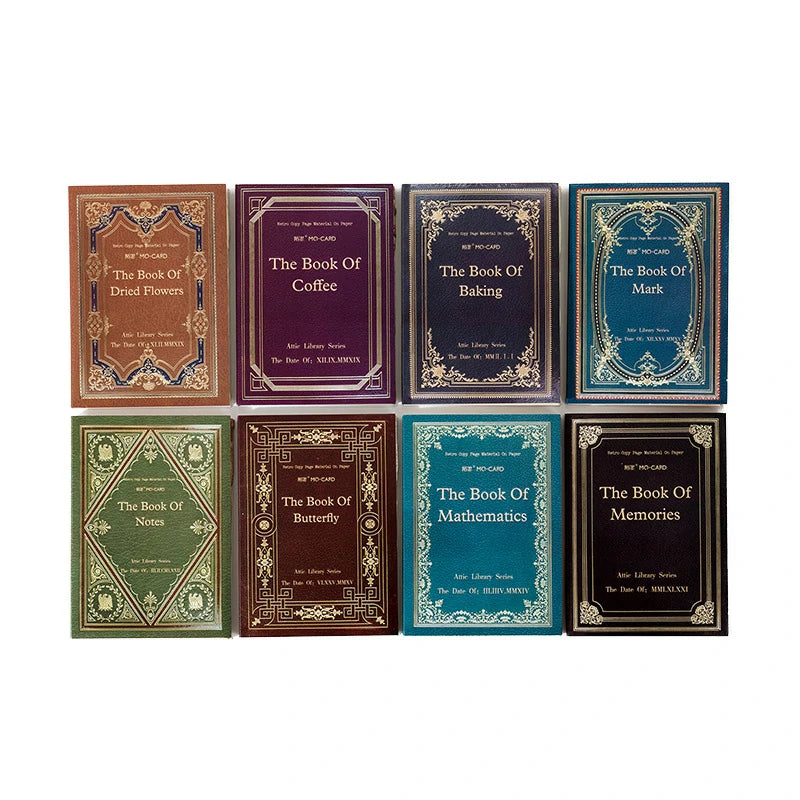 Loft Library Series Retro Journal DIY Collage Paper
