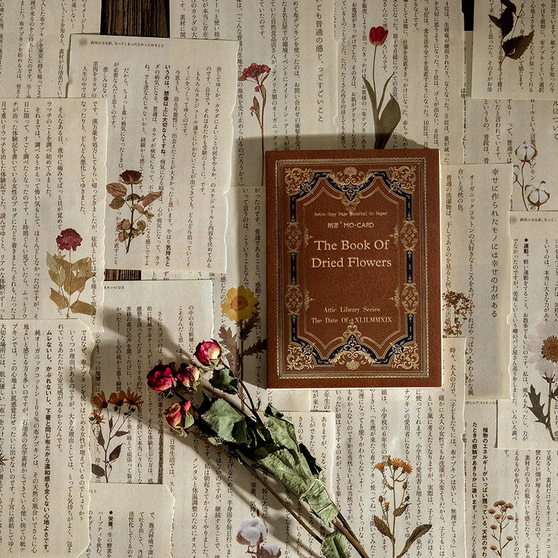 Loft Library Series Retro Journal DIY Collage Paper