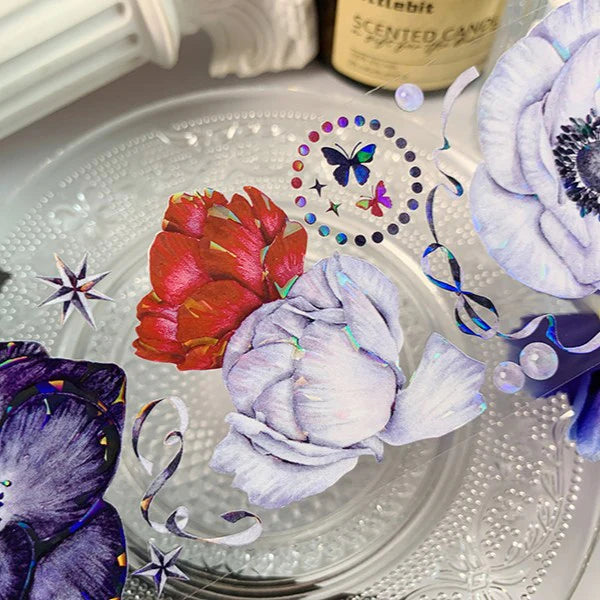Floral Pet Tape Phantom Lotus Gothic