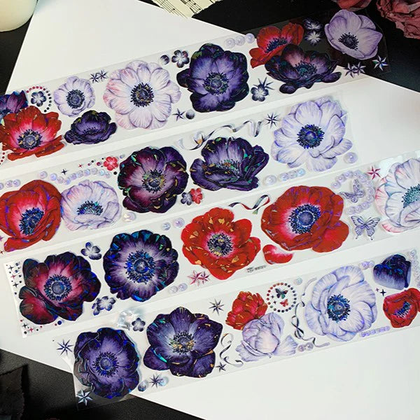 Floral Pet Tape Phantom Lotus Gothic