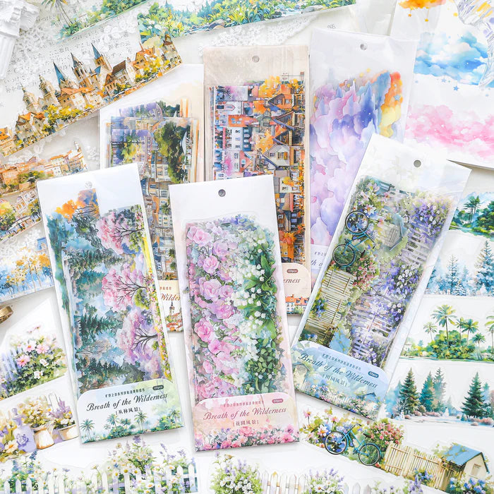 Scenery Landscape Stickers Breath of the Wildemess