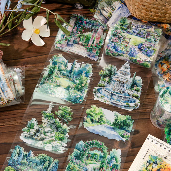 Scenery PET Tape Corner Of The World Journal Decor