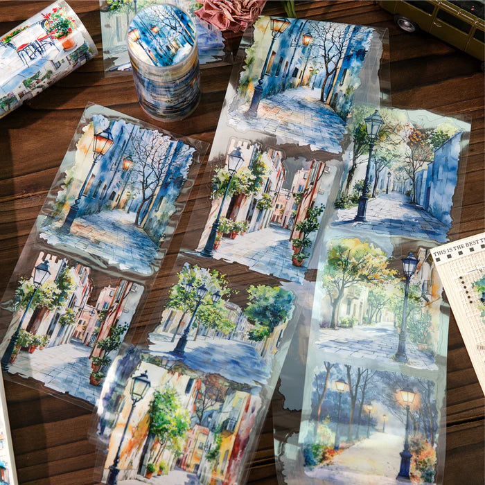 Scenery PET Tape Corner Of The World Journal Decor