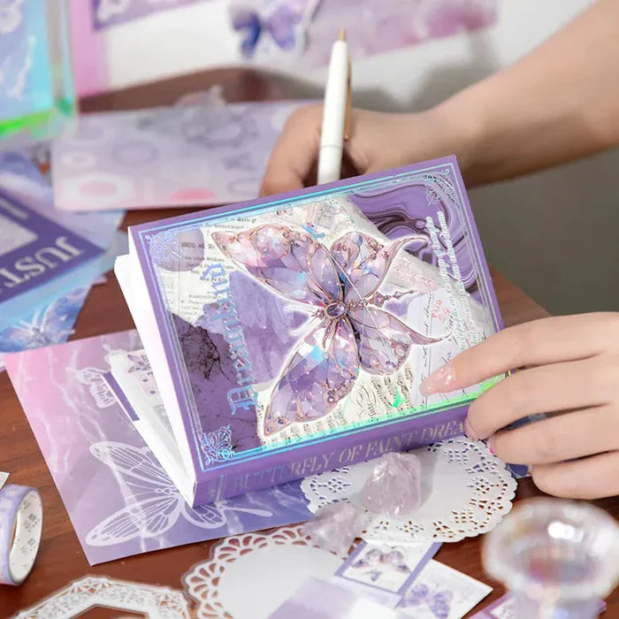 Lazelle Butterfly Scrapbooking Box