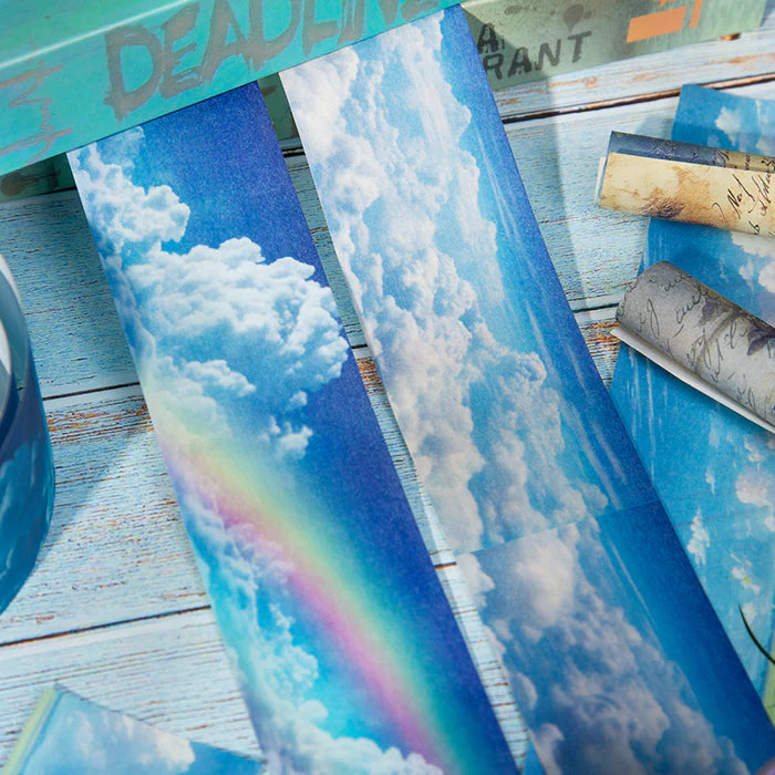 Sky Dream Cloud Series Washi Tapes Weather Theme Craft Supplies