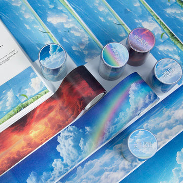 Sky Dream Cloud Series Washi Tapes Weather Theme Craft Supplies