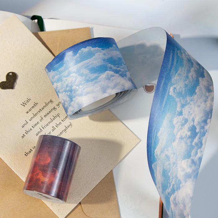 Sky Dream Cloud Series Washi Tapes Weather Theme Craft Supplies
