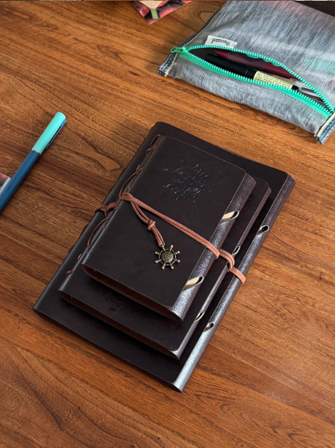 A5 A6 A7 Vintage Loose-Leaf Journal Notebook