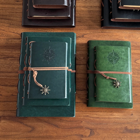 A5 A6 A7 Vintage Loose-Leaf Journal Notebook